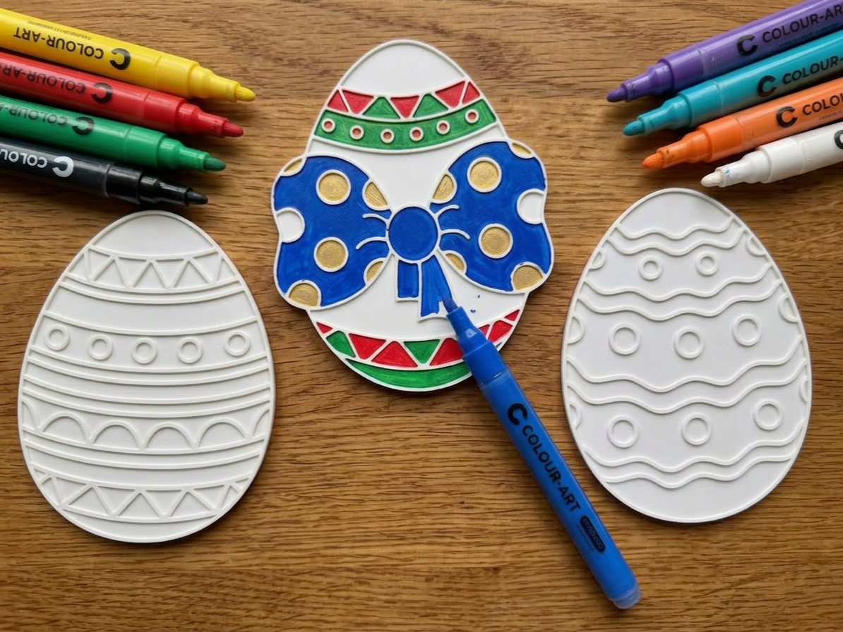 Ovos de Páscoa para Colorir