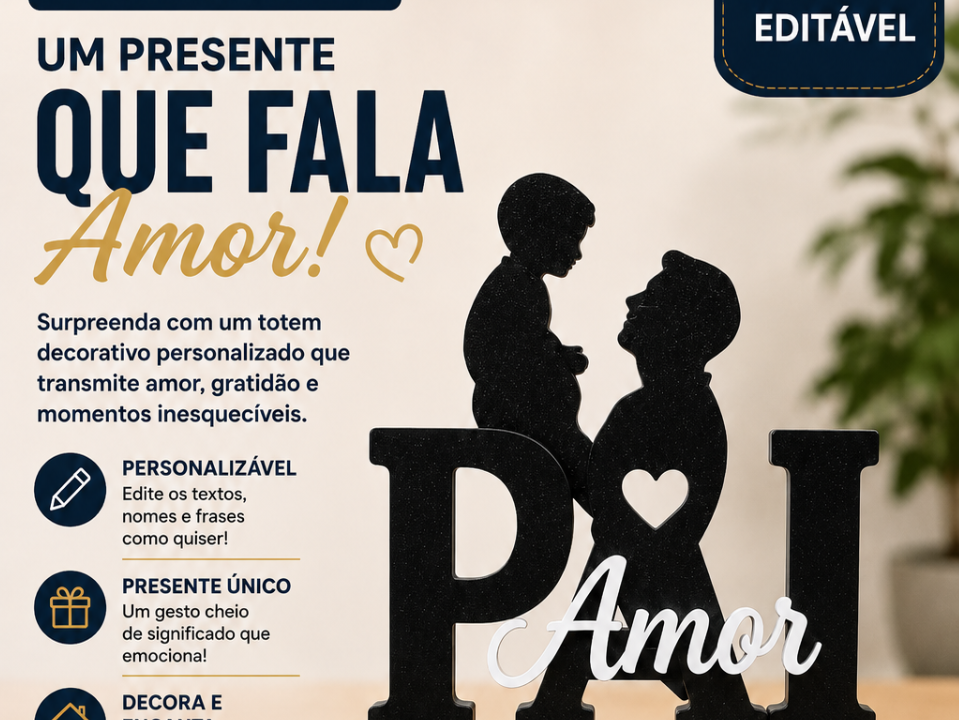 Placa de Mesa / Pai e Filho