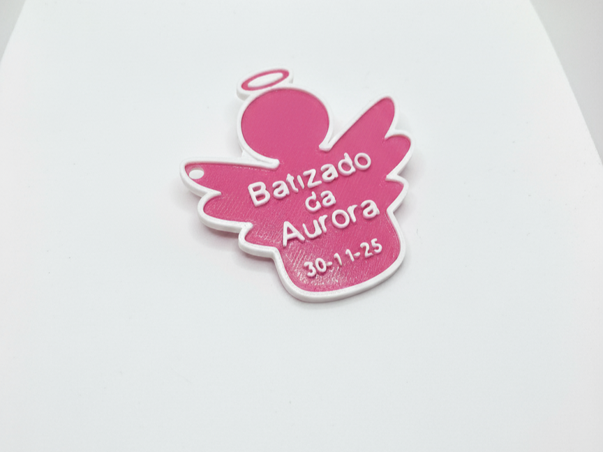 Chaveiro de anjo batizado