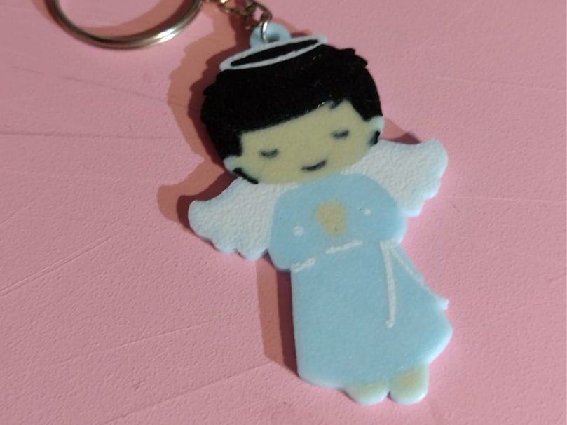 Chaveiro de Anjo para Batismo - Batizado